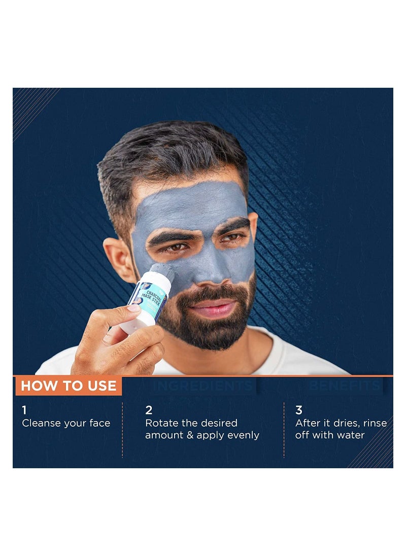 BEARDHOOD - Beardhood Charcoal Face Mask Stick 40 Gm - Image 1