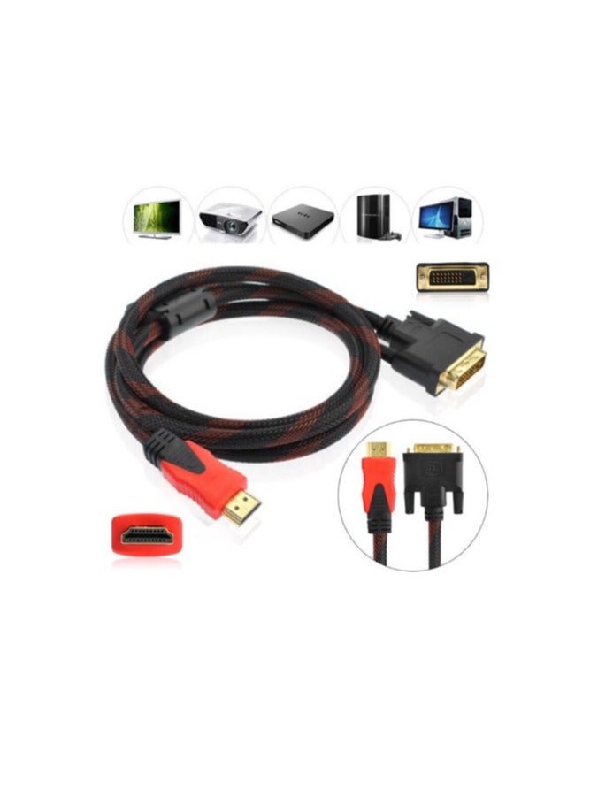 HD Cable HDMI to dvi High Speed Cable 1.5M - Image 2