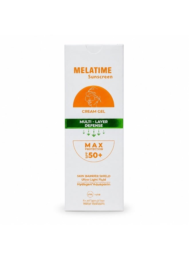 ميلاتايم كريم جل واقي شمس SPF 50+ 60 مل - Image 1