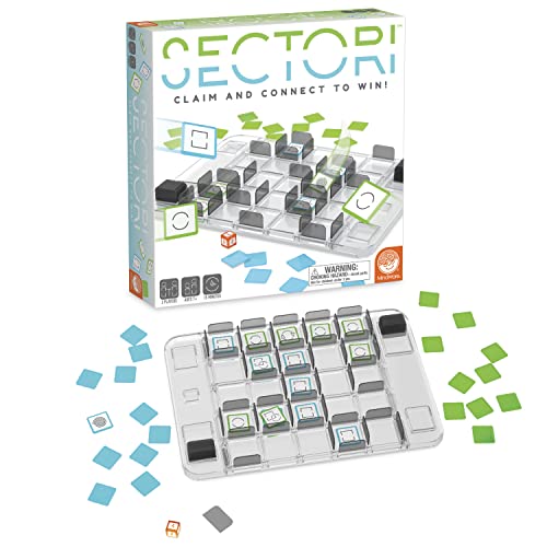 Mindware Sectori Strategy Board Games for 2 Players for Family Night or for Kids and Adults Ages 7 - Image 5