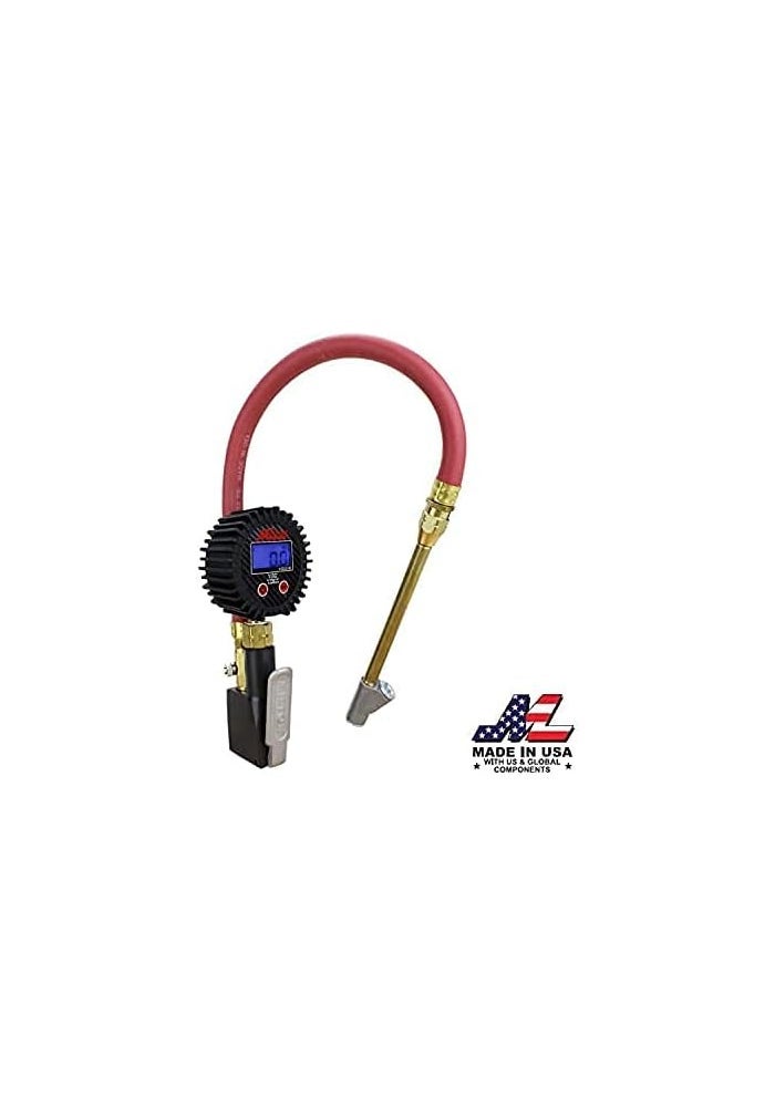 Milton S-531 Compact Digital Tire Inflator with Pressure Gauge, 255 PSI - Image 2