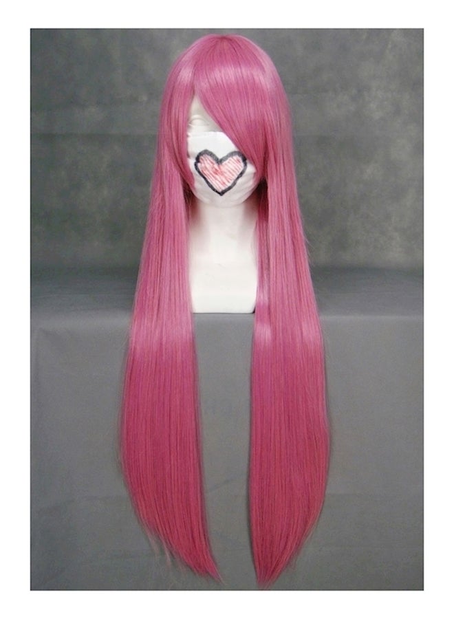 NIBEMINENT Long Anime Cosplay Wig Red - Image 1