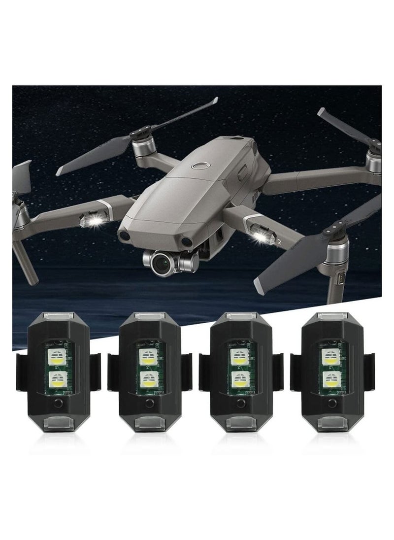 Y&D - 4pcs LED Strobe Drone Light Aircraft Flying Anti-Collision Night Lights 7 Colors USB Charging for DJI Air 2S / Mini 2 Mavic Bike Dirt Car Motorcycle - Image 1