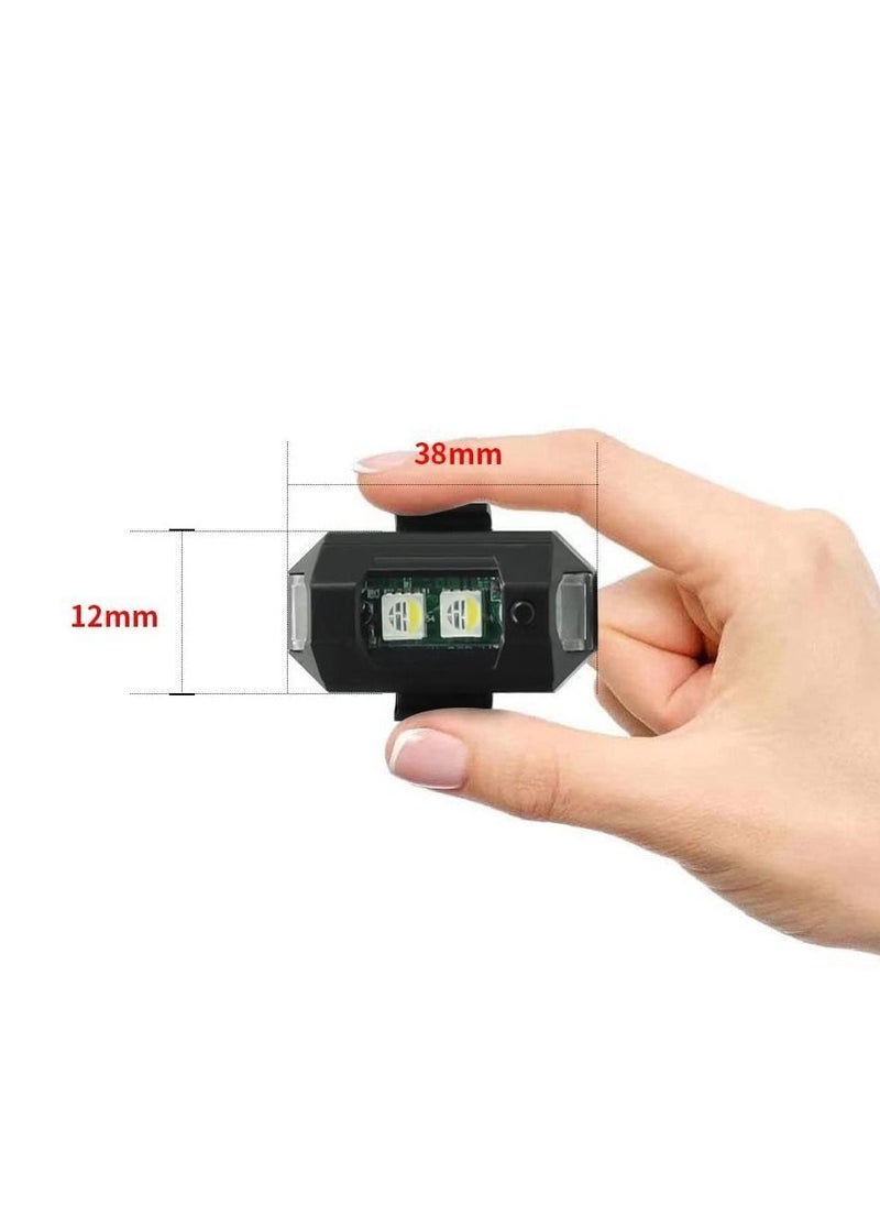 Y&D - 4pcs LED Strobe Drone Light Aircraft Flying Anti-Collision Night Lights 7 Colors USB Charging for DJI Air 2S / Mini 2 Mavic Bike Dirt Car Motorcycle - Image 1