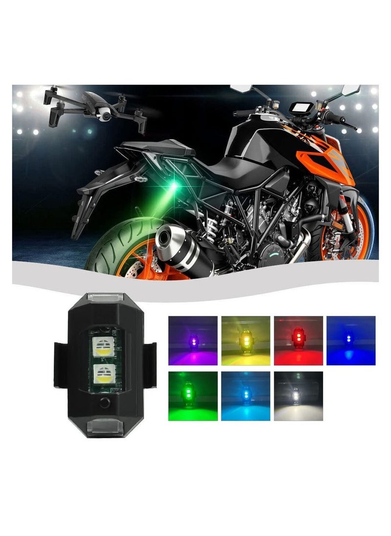 Y&D - 4pcs LED Strobe Drone Light Aircraft Flying Anti-Collision Night Lights 7 Colors USB Charging for DJI Air 2S / Mini 2 Mavic Bike Dirt Car Motorcycle - Image 1
