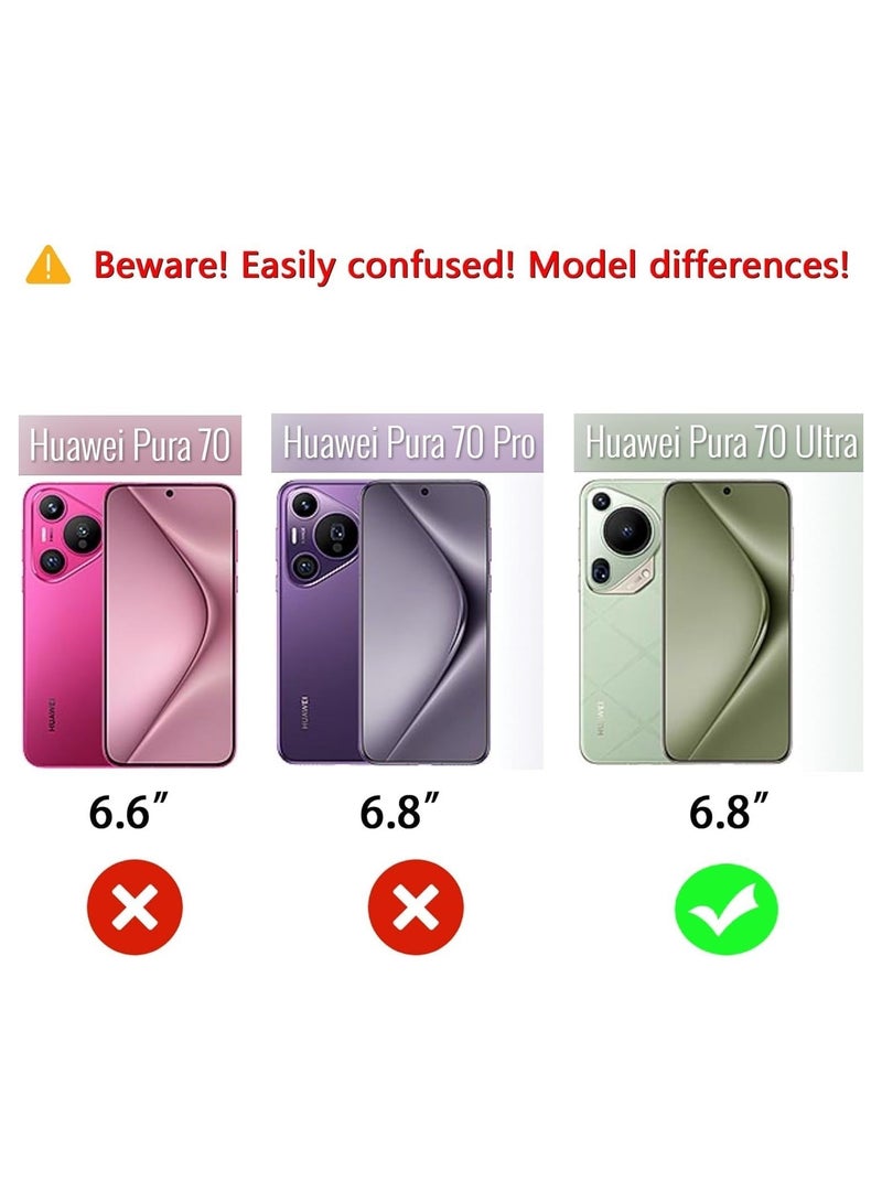 BGM Case for Huawei Pura 70 Ultra Soft Silicone TPU Flexible Slim Fit Matte Black Cover Precise cutouts compatible for Pura 70 Ultra - Image 2