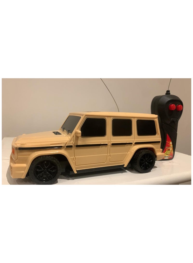 Brown jeep children's car with remote control  - Image 1