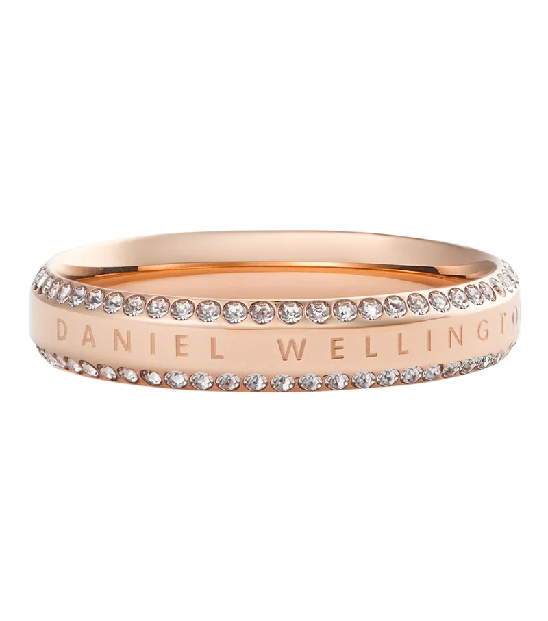 Daniel Wellington Classic Aura Ring Two Rows 58 Rose Gold