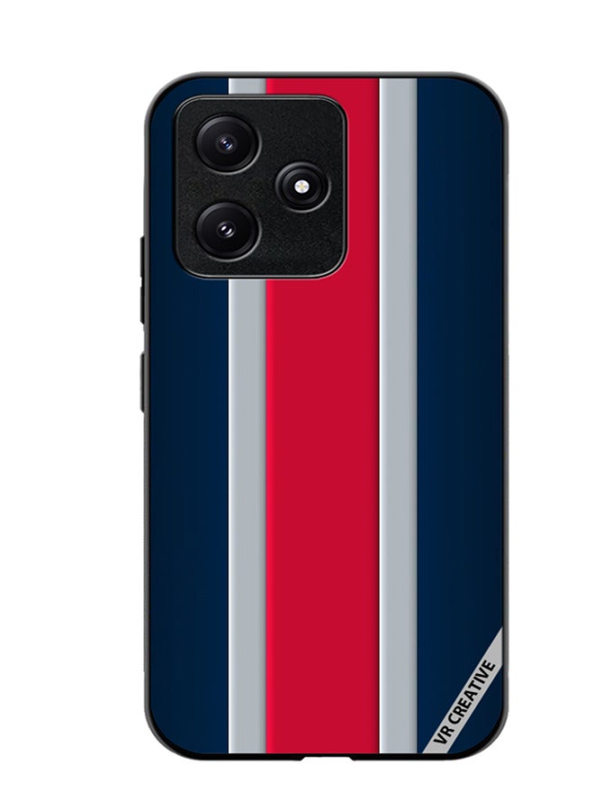 VR CREATIVE Protective Case Cover For Xiaomi Poco M6 Pro 5G Freier Market Color Palette Design Multicolour - Image 1