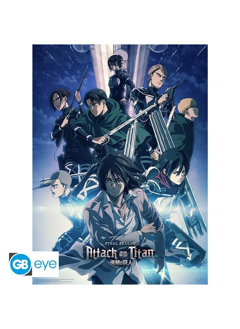ABYstyle ABYstyle Attack On Titans - Set 2 - Set 2 Chibi Posters '52x38'