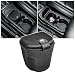 RERPRO Center Console Organizer Coin Holder Compatible with Jeep Wrangler JL 4XE Gladiator JT 20182026 Accessories Front Seat Cup Holder Insert Change Storage with Lid Portable 1 Pack Black - Image 2