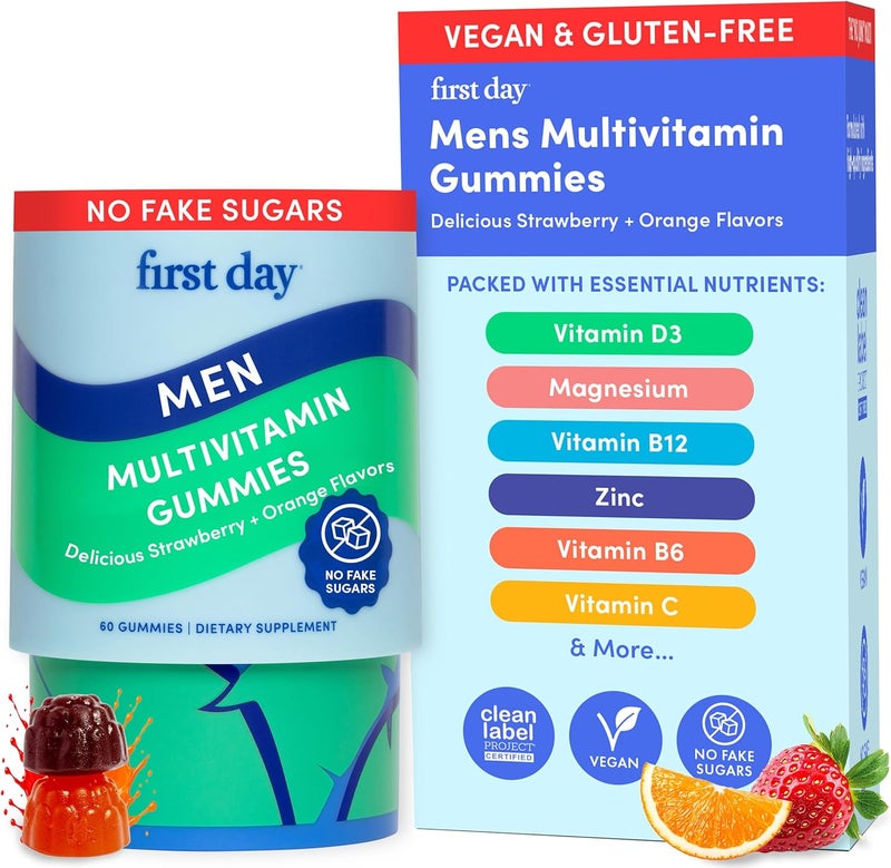 FIRST DAY Men's Multivitamin Gummies - 60 Count - Image 1