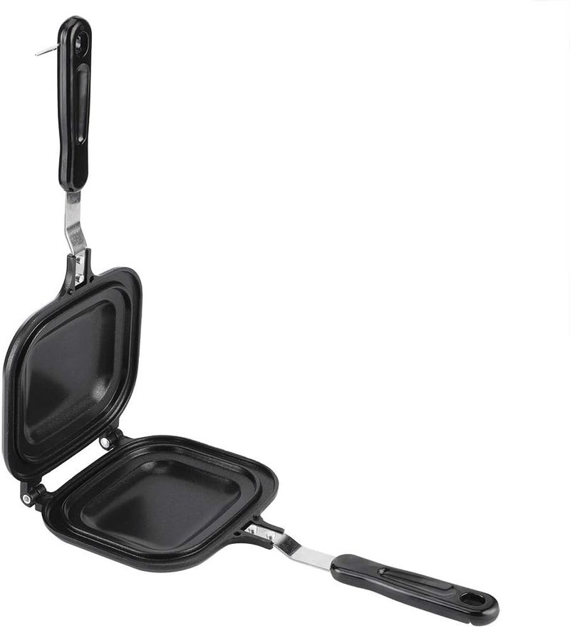 Srliya Non-Stick Even Heat Distribution Fry Pan, Quick Breakfast Maker, Toaster, with Comfortable Handle, Suitable for Gas, for Cakes and Toasted Sandwiches. - Image 5
