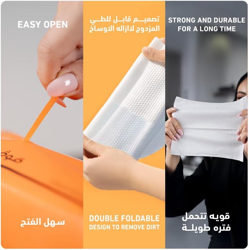 منشفة قطنية فاخرة من جوفي - عبوة من 60 - view 4