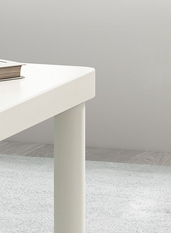 كيكي طاولة جانبية 48 × 48 سمطاولة قهوة مربعة بسيطة لغرفة النوم وغرفة المعيشة - Image 2