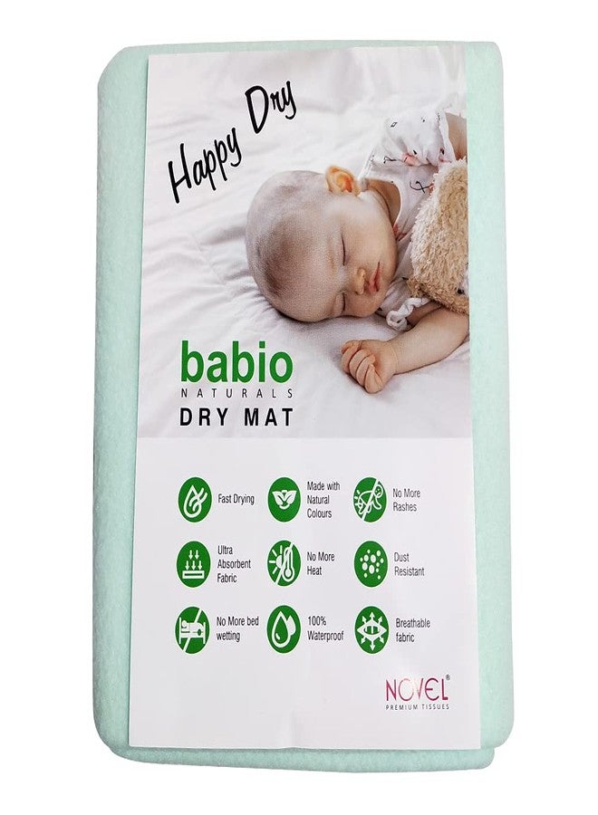 NOVEL Microfiber Baby Bed Protecting Mat (Pista Green, Extra Large) - Image 4