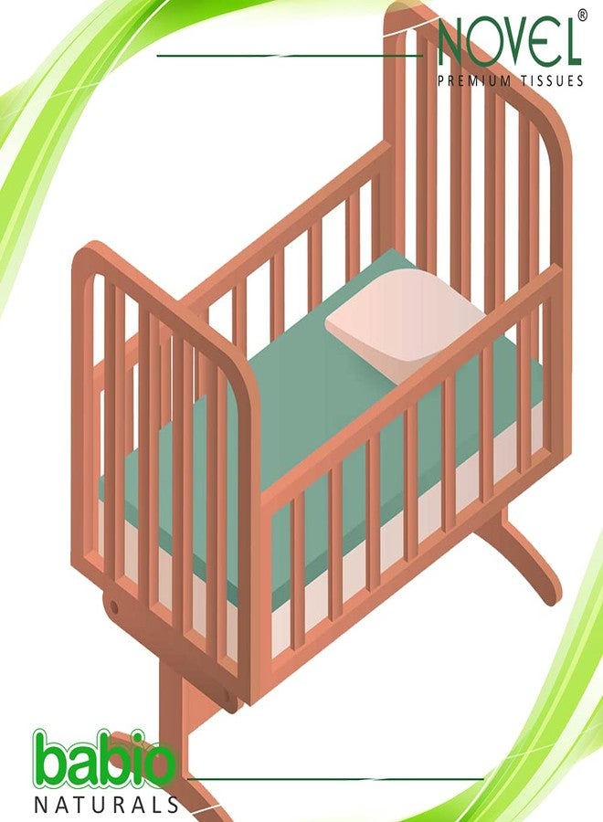 NOVEL Microfiber Baby Bed Protecting Mat (Pista Green, Extra Large) - Image 3
