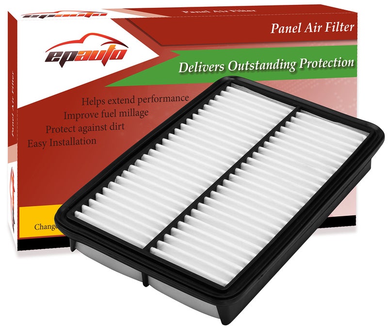 EPAuto GPA0A (PE07-13-3A0A) Replacement for Mazda Rigid Panel Engine Air Filter for SkyActiv Mazda 3 (2013-2018), Mazda 6 (2014-2021), CX-5 2.5L (2013-2024) - Image 1