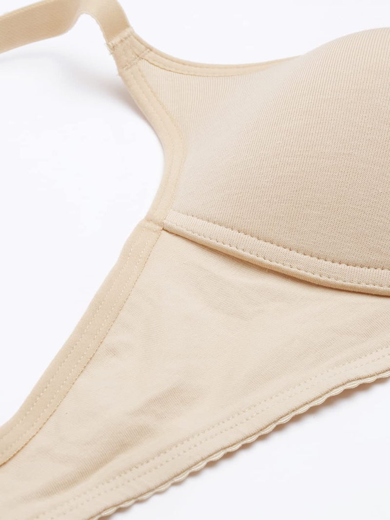 Enamor A039 Perfect Coverage Stretch Cotton T-Shirt Bra- Padded, Wirefree & Medium Coverage Skin - Image 5