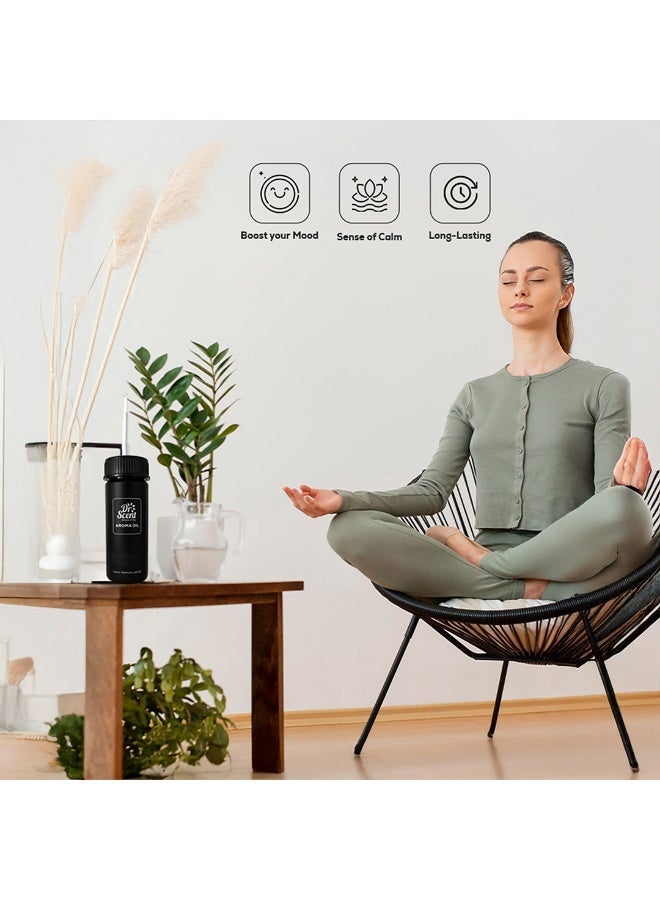 Dr Scent Breeze of Joy, Diffuser Aroma Oil White Tea | Tranquil Blend of Green Tea, Bergamot, Sicilian Orange, and White Tea Notes for a Serene Ambiance (170ml) - Image 4