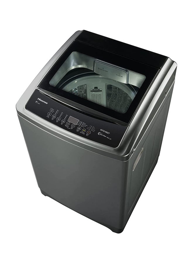 Hisense Top Load Washing Machine 16 L 81.7 kW WTQ1602T Titanium/Black/Grey - Image 3