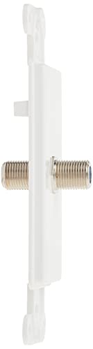 Leviton F Connector, Decora Insert, 40681-W, White - Image 4