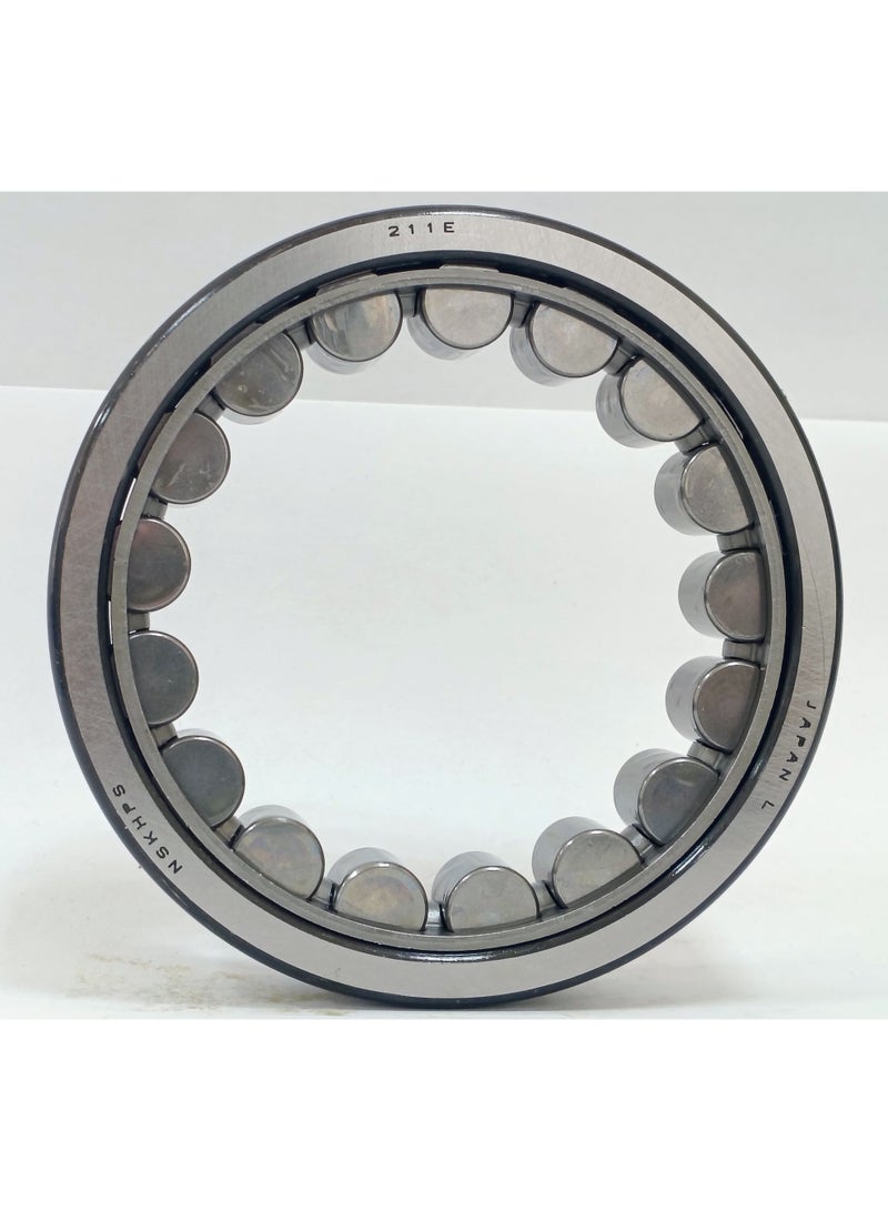 NSK ORIGINAL NSK NU 211 EW Cylindrical Roller Bearing - 200 Series Floating Type - High Load Capacity - 55x100x21mm - Genuine Made in Japan - Image 3