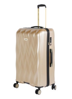 bebe BEBE Ellise Hardside Luggage on Wheels for Unisex | Ultra Lightweight ABS on with Spinner Wheels 4 Color Gold  - Image 1