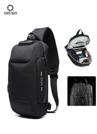 USB Anti-Theft Sling Bag for Men, Crossbody Chest Shoulder Bag with Charging Port, Casual Travel Daypack - pzsku/ZE9970DB3D5BD43D77D17Z/45/1750823613/b2a86f27-5d49-4a56-b26e-f4df18b4adf0