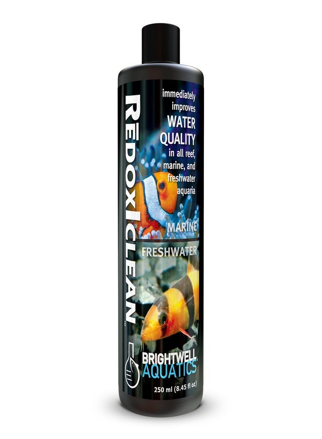 Brightwell Aquatics RedoxIclean Organic Waste Cleaner and Redox Enhancer Improves Water Clarity Filtration and Breakdown in Freshwater Marine Aquariums, 250 ml - Image 1