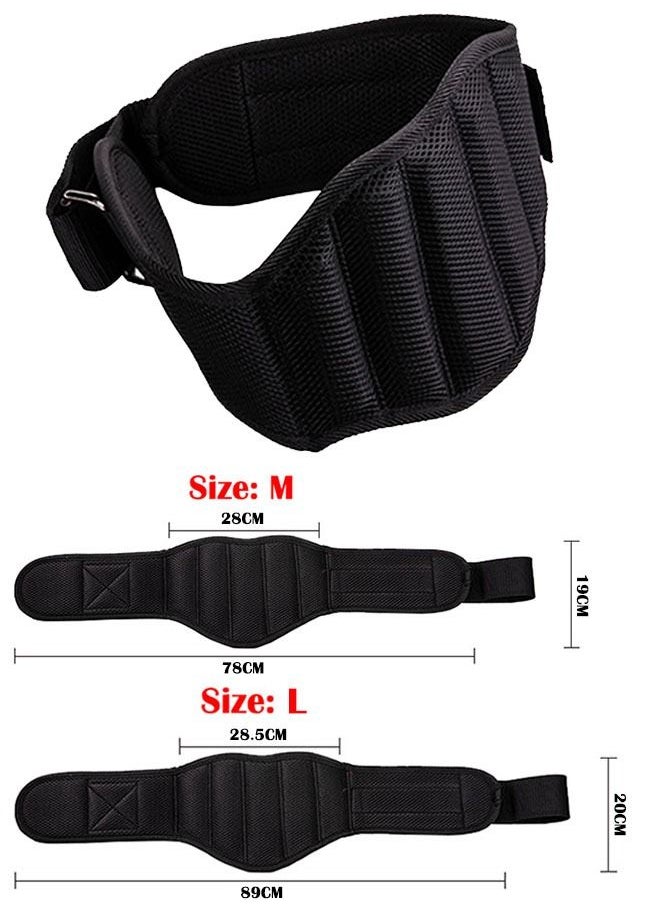 ZCM-HAPPY Sports Fitness Waist Support Strength Training Weightlifting Belt  - Image 2