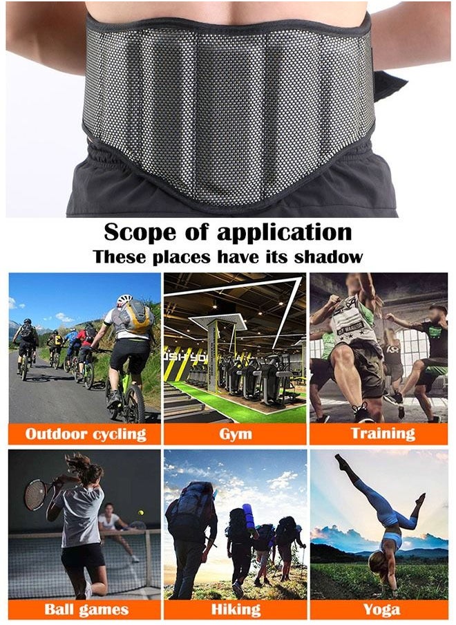 ZCM-HAPPY Sports Fitness Waist Support Strength Training Weightlifting Belt  - Image 3