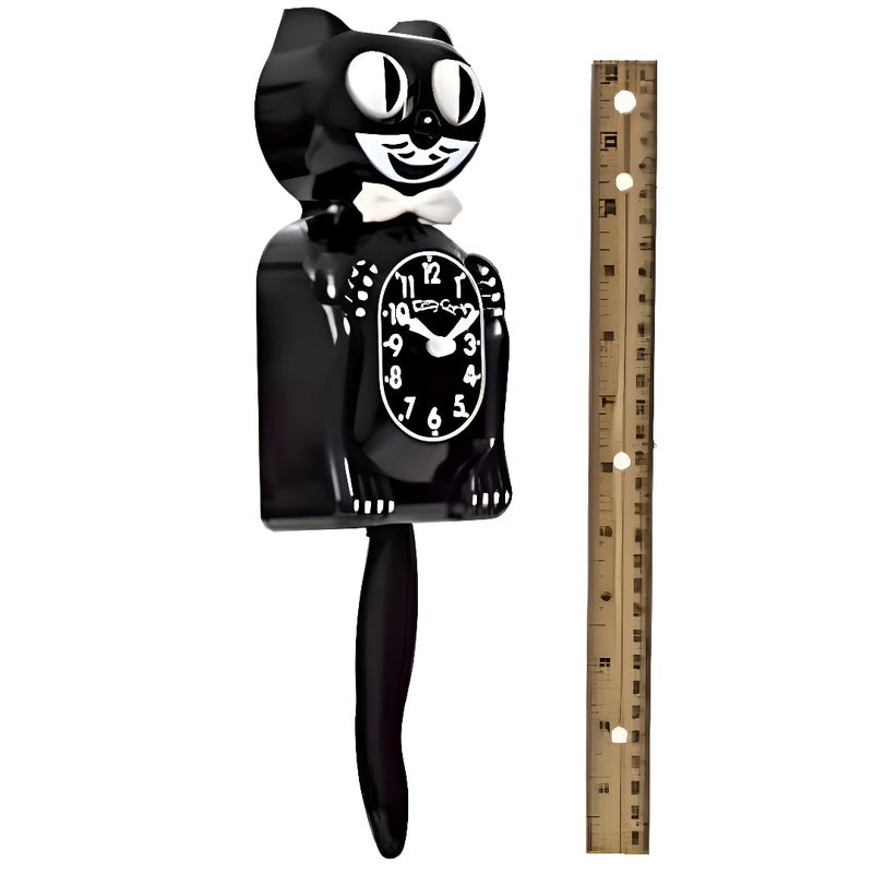 Kit Cat Klock Classic Black-Small - Image 2