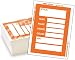 Versa-Tags VersaTags Car Dealer Stock Stickers Improved Design 100 Orange Inventory Window Stickers Car Dealer Window Stickers Kleerbak Windshield Stickers Printed in The USA 3 x 4 - Image 2