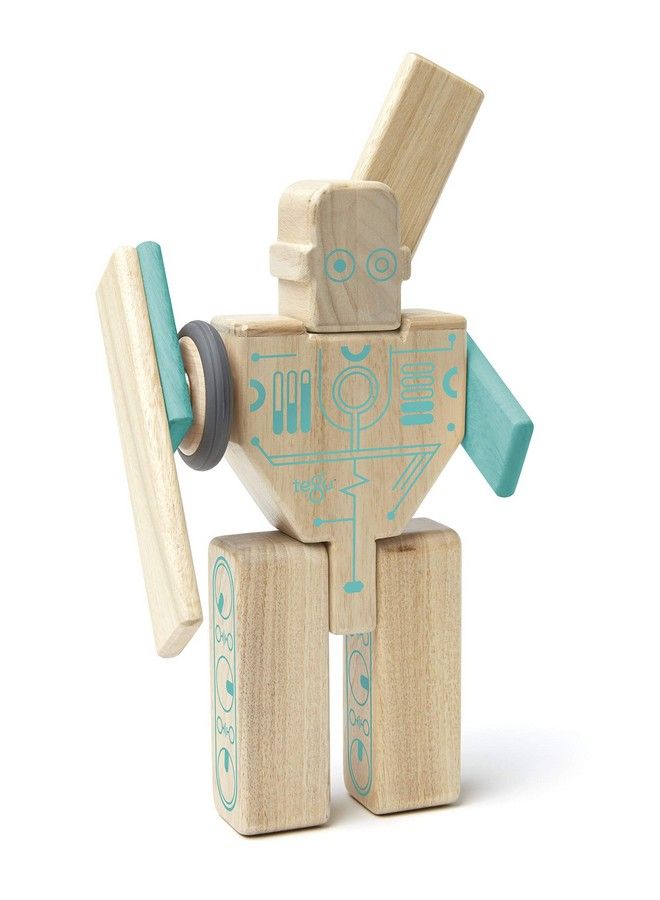 Magbot Magnetic Wooden Block Set 1 99 Years Old 9 Pieces