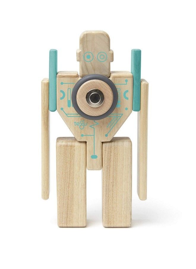 Tegu Magbot Magnetic Wooden Block Set 1 99 Years Old 9 Pieces  - Image 4