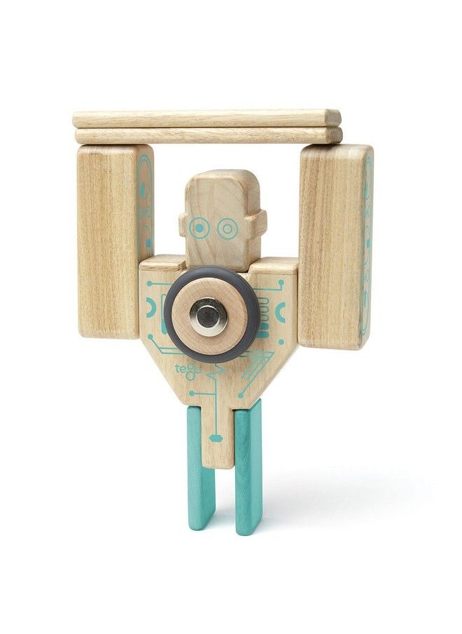 Tegu Magbot Magnetic Wooden Block Set 1 99 Years Old 9 Pieces  - Image 5