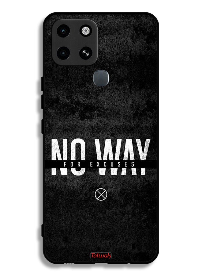 Tolwak Infinix Smart 6 Protective Case Cover No Way For Excuses - Image 2