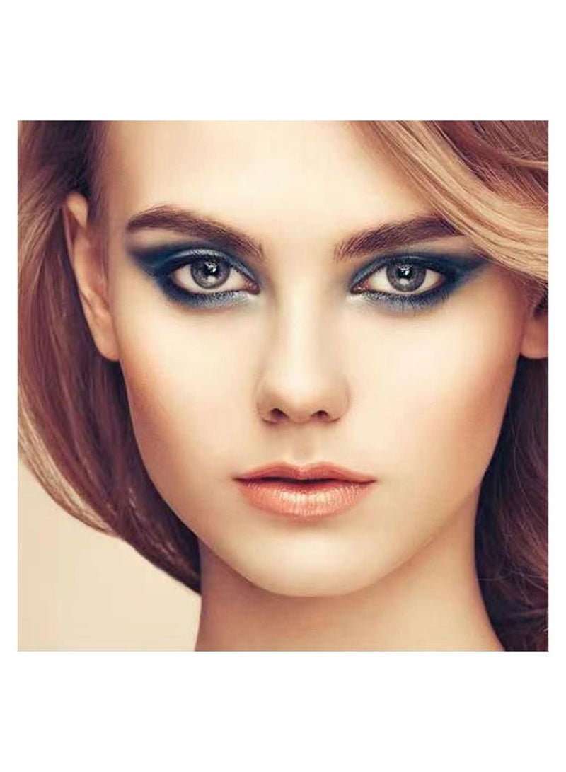 SYOSI Black White Smokey Eyeshadow Palette, 9 Colors Matte Glitter Eyeshadow Makeup Palette Silver Gray Eye Shadow for Girls and Women, with Prism Mirror - Image 2