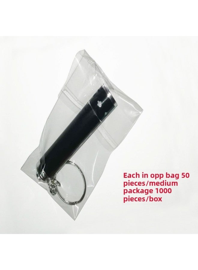 Loquat Aluminum Alloy Mini Flashlight Led Gift Key Lamp Printable LOGO Lighting Portable Emergency Small Flashlight-Color:Color Mixing - Image 4