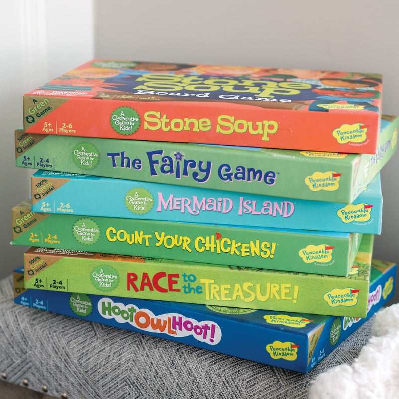 Peaceable Kingdom Snug as a Bug in a Rug Award Winning Cooperative Preschool Skills Builder Game for 2 to 4 Kids ages 3+ - Image 2