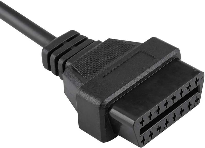 كلاراكو كابل محول تشخيص OBD2 من 20 سنًا إلى 16 سنًا موصل أنثى OBD2 لـ E36 E38 E39 E46 E53 X5 Z3 - Image 4