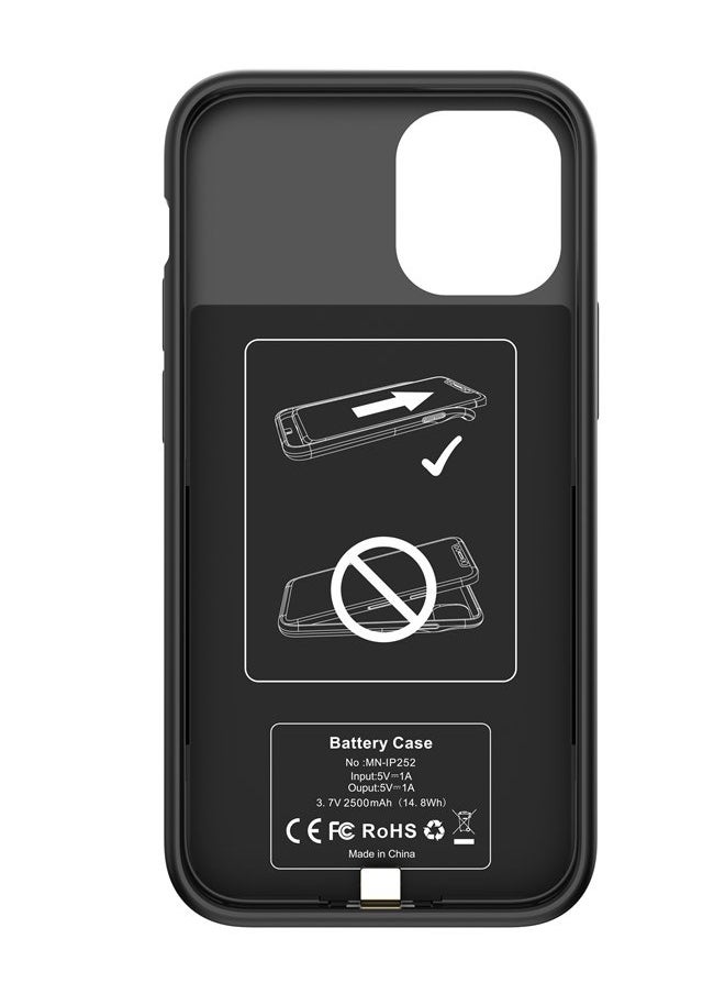 Generic - Portable Protective Charging Case Extended Battery Backup Pack Compatible  For Apple iPhone 12 Mini - Image 1