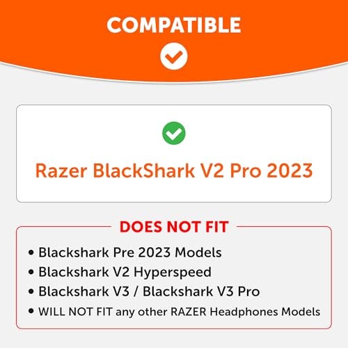 WC Freeze Blackshark V2 Pro 2023 - Cooling Gel Earpads by Wicked Cushions Only (Does not fit Old Blackshark V2 Pro) - Boost Comfort, Thickness, & Sound Isolation for Epic Gaming | Red Camo - Image 2