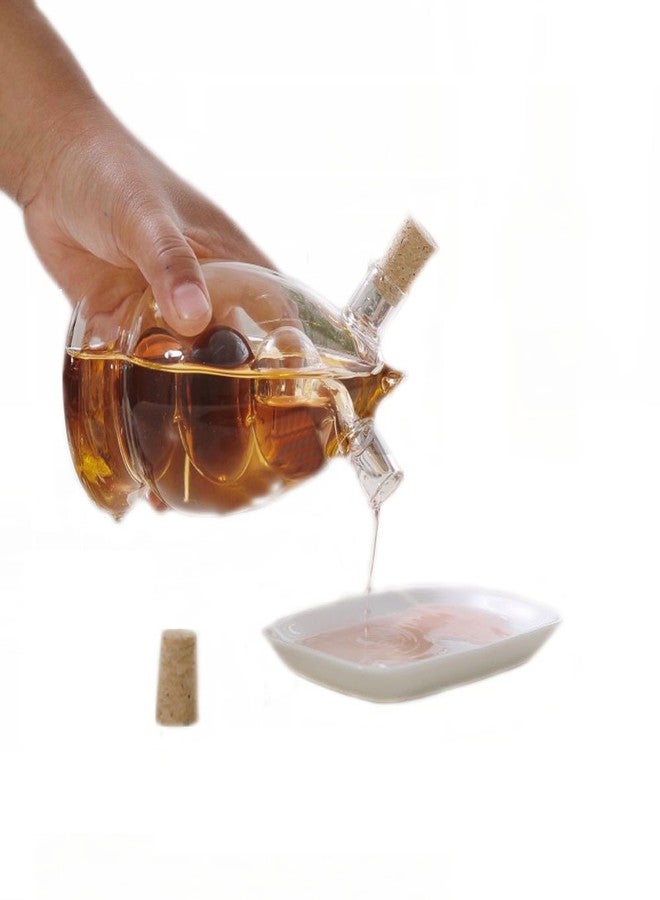 ELETON Bubble Design Oil and Vinegar Bottle, 2 in 1 Transparent Dual Glass for Kitchen Cooking Container - Image 5