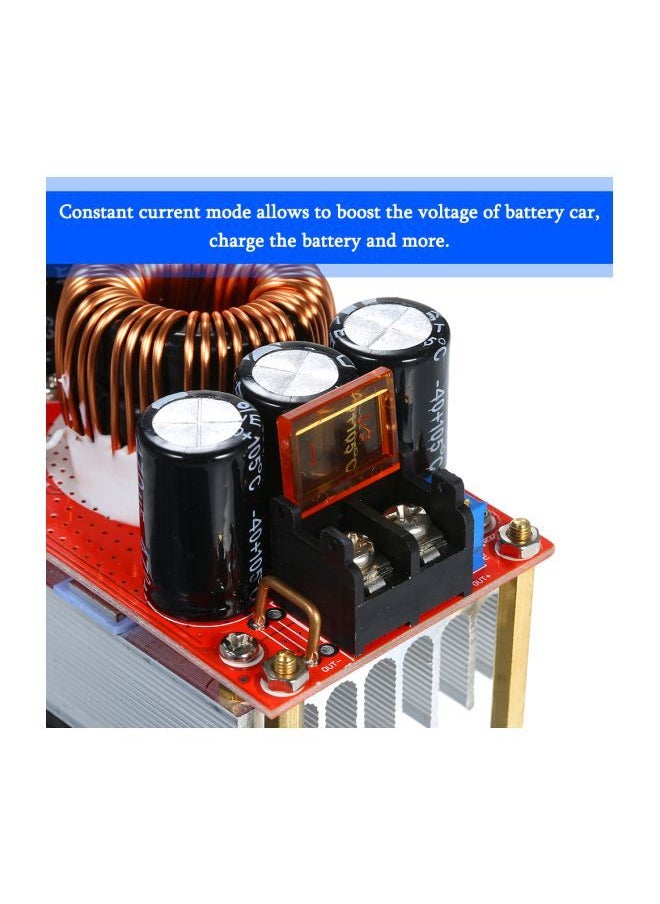 Generic DC-DC Step-Up Converter Red/Black/Gold  - Image 4