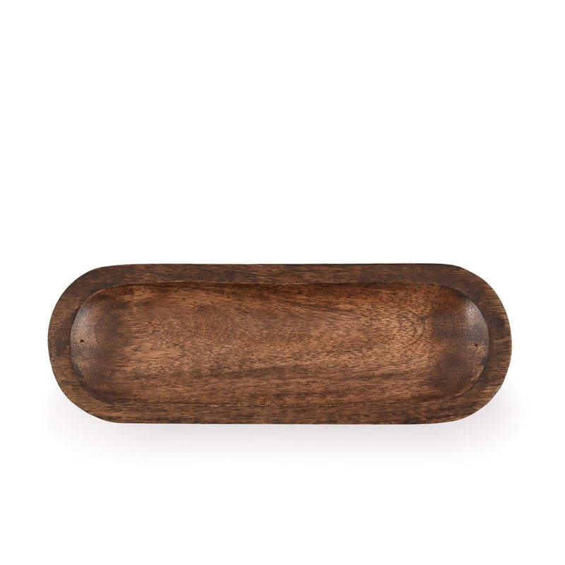 Kaizen Casa Incense Burner Stick Holder Ash Catcher Wooden Handmade Modern Gift Wood Home Decor Size (11" X 4" X 1") - Image 3
