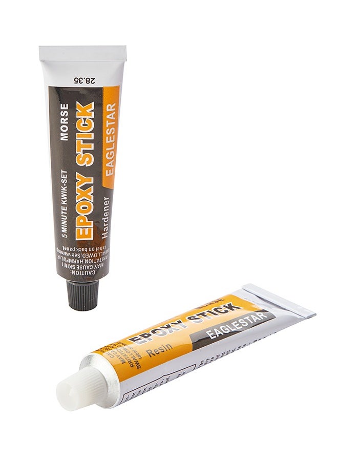 LAWAZIM - Snail Epoxy Glue- Waterproof High-strength Adhesive with Resin and Hardener and Mixing Spatula on Glass Metal Plastic Rubber Wood Ceramic Fabric Leather and Tiles - for Electronic Household Outdoors - Image 1