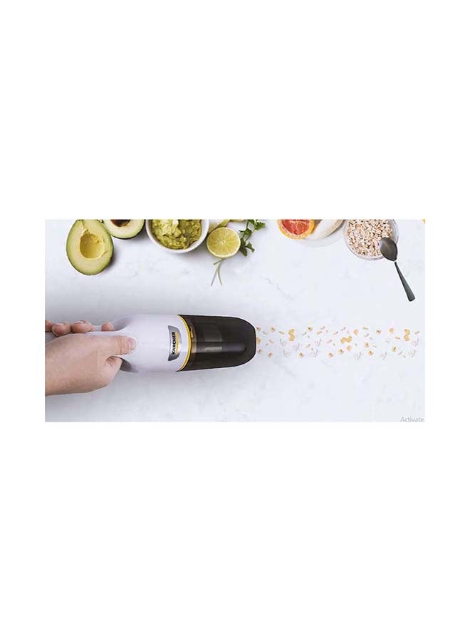 KARCHER VCH 2 Cordless Handheld Vacuum Cleaner, Lightweight with HEPA Filter 11984000 White - Image 3