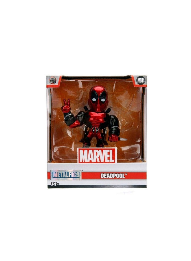 Jada Toys Metalfigs 4" Marvel - Deadpool Collectible Figure, Red - Image 4